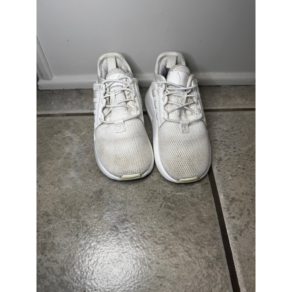 Adidas Kids White Casual Sneakers Lace Up Athletic Shoes Toddler Size 7K